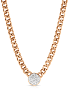 colier Tirisi Jewelry Amsterdam aur 18 kt cu diamante TN2161D-P