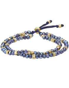 Fossil Arm Party Blue beaded 