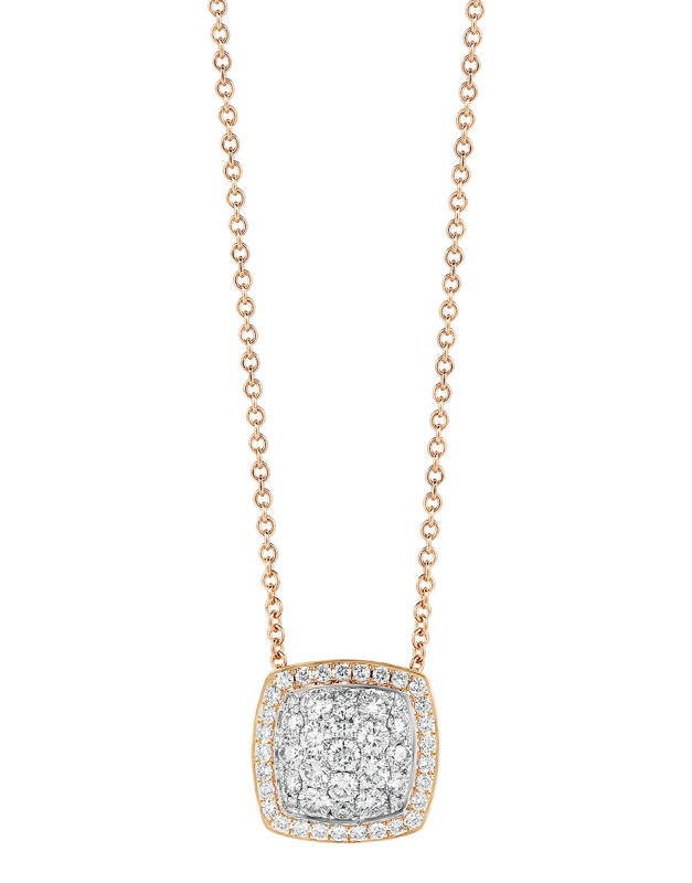 Coliere Tirisi Jewelry Milano aur 18 kt cu diamante TP9177D-P