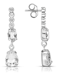 argint 925 lungi tennis cu cristale 