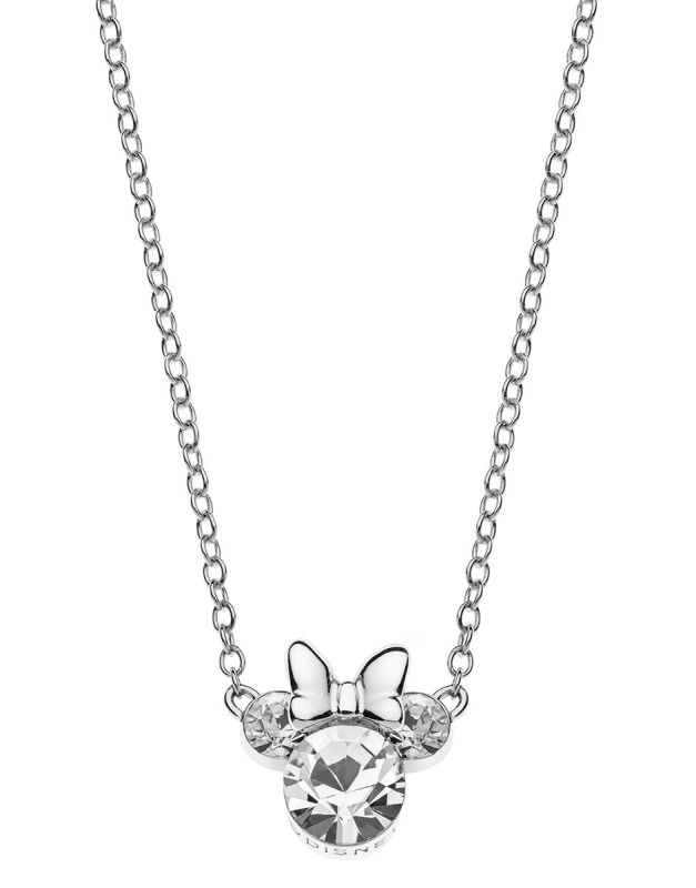 Coliere Disney Minnie Mouse argint si cristal NS00006SAPRL-157