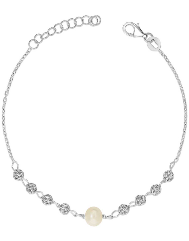 Bratari argint 925 cu perla DB006-BR-RH-W