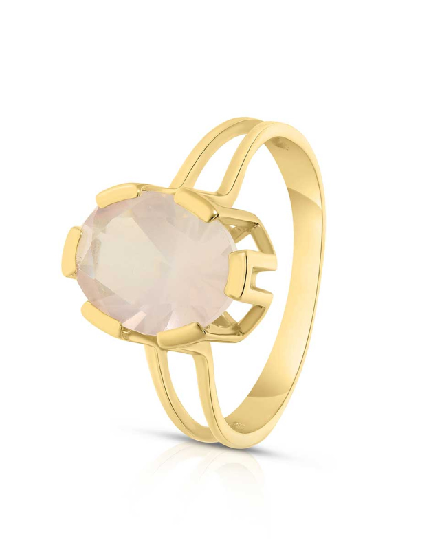 Inele aur 14 kt si cuart roz ZR3843Y-RQ