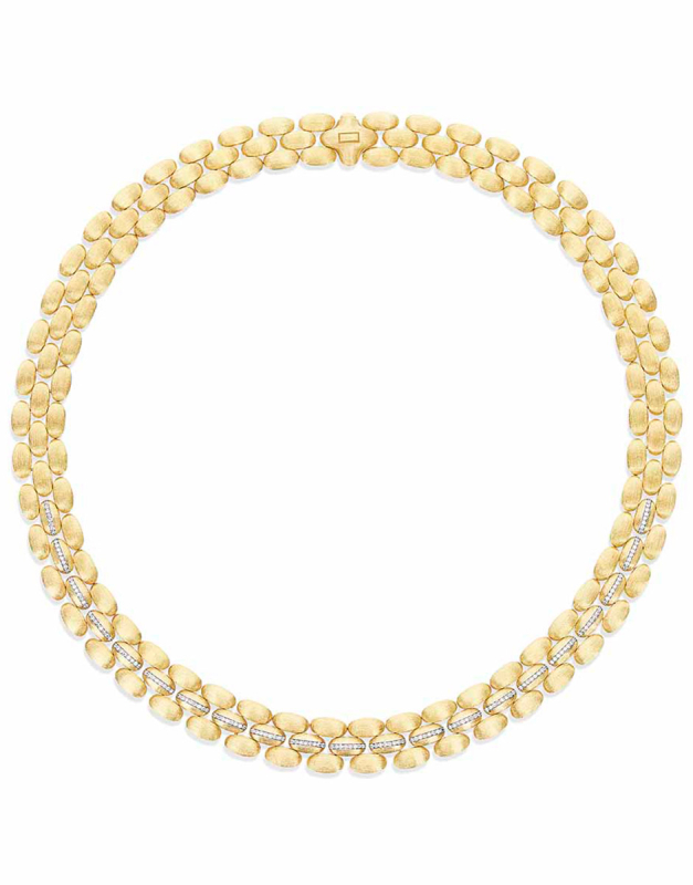 Coliere Nanis Diva aur 18 kt cu diamante CS2-608-Y