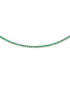 colier argint 925 semitennis cubic zirconia 33111AG-RH-EM