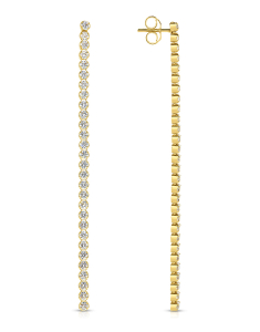 argint 925 stud lung tennis si cubic zirconia 