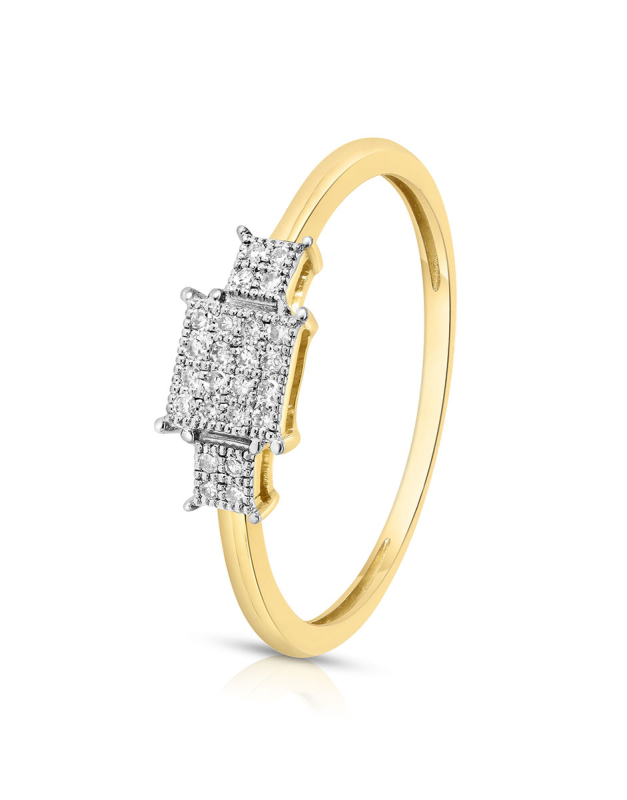 Inele Vida aur 18 kt cu diamante 12181Q-WD8YT