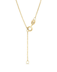 colier aur 14 kt cu cercuri FR082-CL-Y