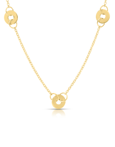 colier aur 14 kt FR545-CL-Y