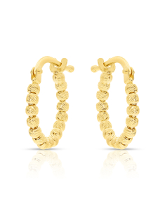 cercei aur 14 kt rotunzi GZ031-Y