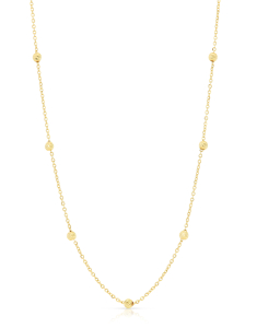 colier aur 14 kt cu sfere MC042-CL1-Y