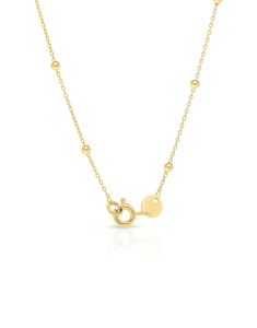 colier aur 14 kt cu sfere MCCV010-CL-Y
