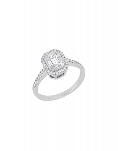 inel de logodna Vida Essential Diamonds AM25727Q-WD8WP-MS