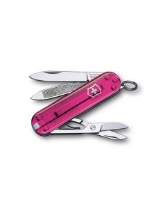 Briceag Victorinox Swiss Army Knvies Classic SD Pink Translucent 0.6203.T5