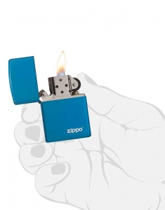 Bricheta Zippo Sapphire Logo 20446ZL