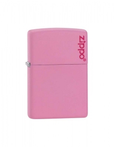 bricheta Zippo Classic Pink Matte Logo 238ZL