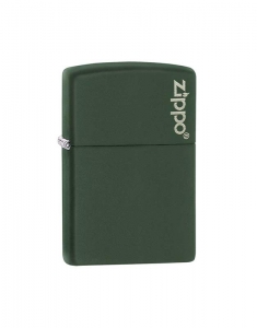 bricheta Zippo Classic Green Matte Logo 221ZL