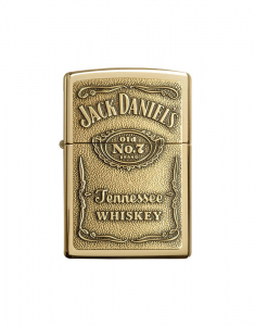 Bricheta Zippo Whisky Edition High Polish Solid Brass Jack Daniels 254BJD.428