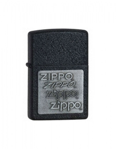 bricheta Zippo Classic Black Crackle Pewter 363