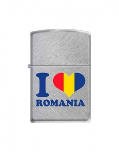 Bricheta Zippo Romania I Love Romania 24648/CI013053