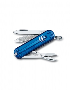 Briceag Victorinox Swiss Army Knvies Classic SD Blue Translucent 0.6223.T2