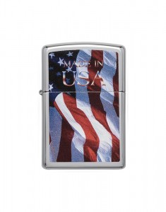 Bricheta Zippo Classic Made in USA Flag 24797