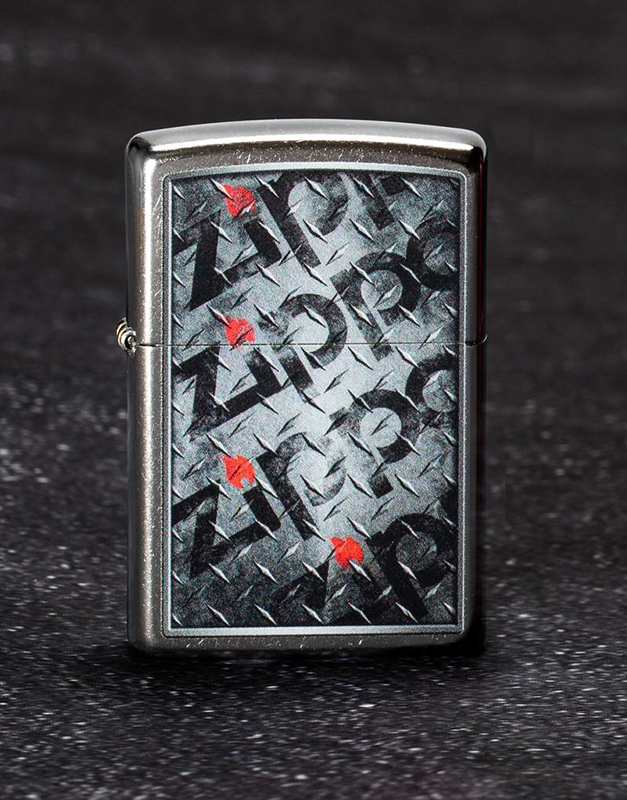 Bricheta Zippo Classic Diamond Plate Design 29838