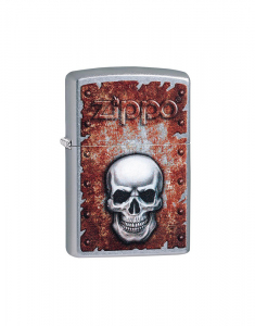 bricheta Zippo Special Edition Rusted Skull Design 29870