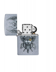 Bricheta Zippo Classic Viking Warrior Design 29871