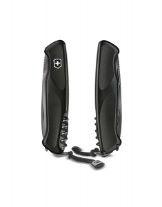 Briceag Victorinox Swiss Army Knives Ranger Grip 55 Onyx Black 0.9563.C31P