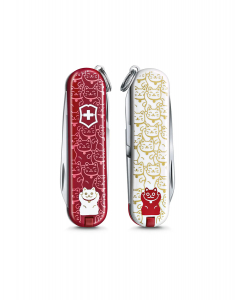 Briceag Victorinox Swiss Army Knives Classic Limited Edition Lucky Cat 0.6223.L2106