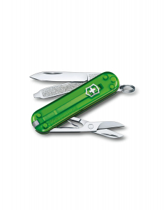 Victorinox Swiss Army Knives Classic SD Transparent Green Tea 0.6223.T41G