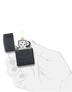 Bricheta Zippo Tone on Tone Design 29989