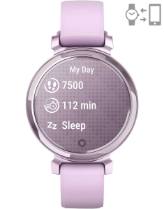 Garmin Lily™ 2 Metallic Lilac with Lilac Silicone Band 