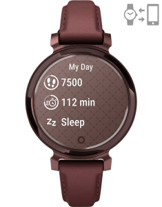 Garmin Lily™ 2 Dark Bronze with Mulberry Leather Band 