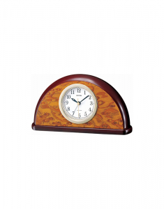 Rhythm Wooden Table Clocks CRE203NR06