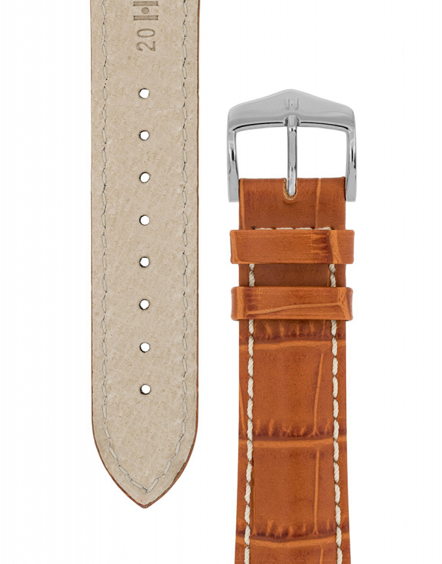 Hirsch Exotic embossed Leather Modena 10302875-2-22 curea cu catarama