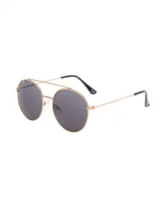 Claire's Gold-Tone & Black Aviator Sunglasses 79103